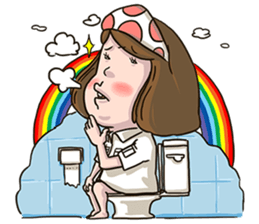 Gampong Girl Factory sticker #7795755