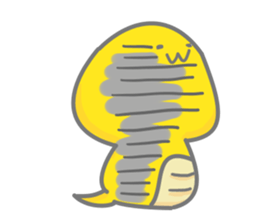 Tsuchinoko like UMA 2nd sticker #7795795