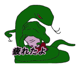 Daily life of Medusa sticker #7795818