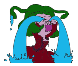 Daily life of Medusa sticker #7795834