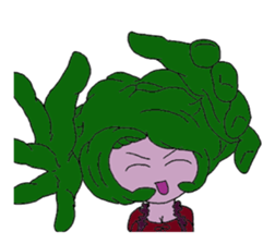 Daily life of Medusa sticker #7795845