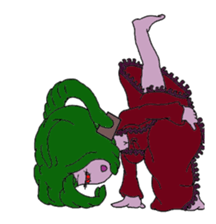 Daily life of Medusa sticker #7795846