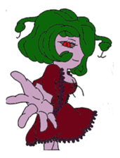 Daily life of Medusa sticker #7795848