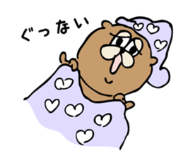 Cool bear and rabbit 2 sticker #7796214