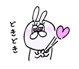 Cool bear and rabbit 2 sticker #7796231