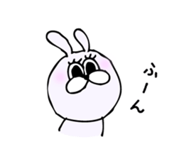 Cool bear and rabbit 2 sticker #7796240