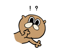 Cool bear and rabbit 2 sticker #7796241