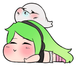 DangoHana: Debut! sticker #7796575