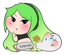 DangoHana: Debut! sticker #7796580