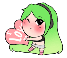 DangoHana: Debut! sticker #7796584