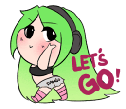 DangoHana: Debut! sticker #7796602