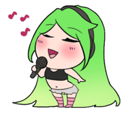 DangoHana: Debut! sticker #7796604