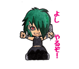 Everyday people of J-ROCK sticker #7797665