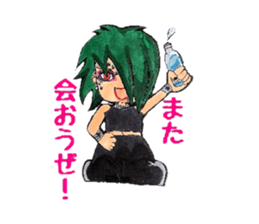 Everyday people of J-ROCK sticker #7797678