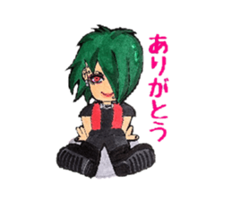 Everyday people of J-ROCK sticker #7797680