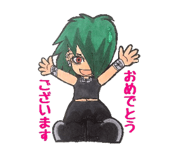 Everyday people of J-ROCK sticker #7797681