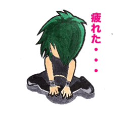 Everyday people of J-ROCK sticker #7797691