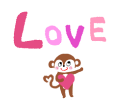 MESO - A Little Monkey - sticker #7798328