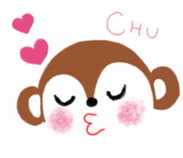 MESO - A Little Monkey - sticker #7798330