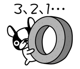 Egocentric Dog Fukusuke sticker #7798543