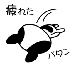 Egocentric Dog Fukusuke sticker #7798544