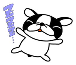 Egocentric Dog Fukusuke sticker #7798558