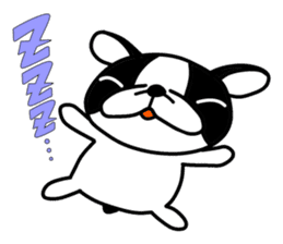 Egocentric Dog Fukusuke sticker #7798558