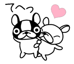 Egocentric Dog Fukusuke sticker #7798559