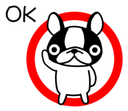 Egocentric Dog Fukusuke sticker #7798560