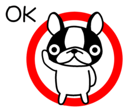 Egocentric Dog Fukusuke sticker #7798560