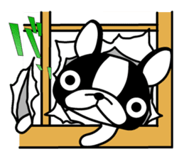 Egocentric Dog Fukusuke sticker #7798565