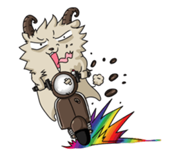 CoffeeBadSheep sticker #7799172