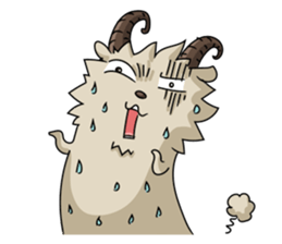 CoffeeBadSheep sticker #7799180