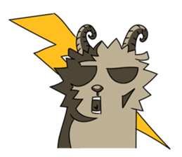 CoffeeBadSheep sticker #7799187