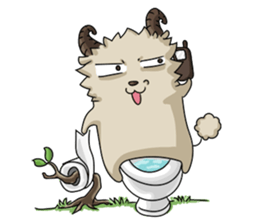 CoffeeBadSheep sticker #7799203