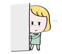 Nana blond girl sticker #7799313