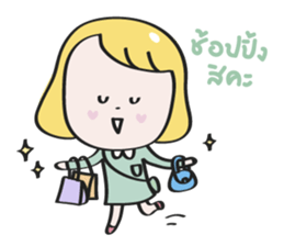 Nana blond girl sticker #7799322