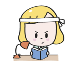 Nana blond girl sticker #7799323