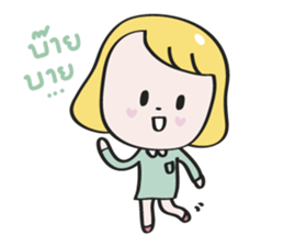 Nana blond girl sticker #7799330