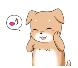littele mame shiba sticker #7799534