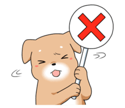 littele mame shiba sticker #7799537