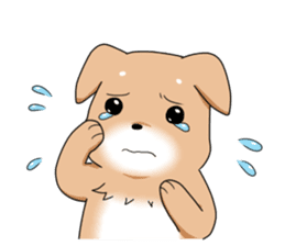 littele mame shiba sticker #7799539