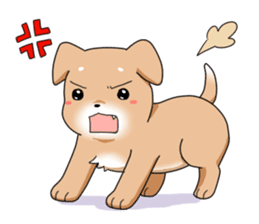 littele mame shiba sticker #7799540