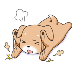 littele mame shiba sticker #7799541