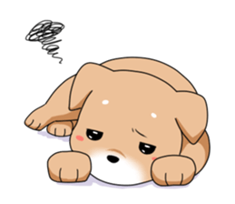 littele mame shiba sticker #7799543