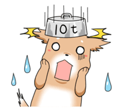 littele mame shiba sticker #7799546