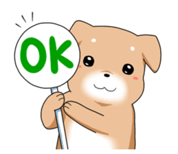 littele mame shiba sticker #7799549