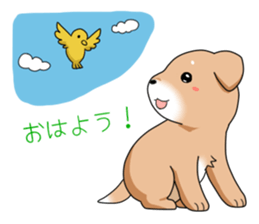 littele mame shiba sticker #7799556