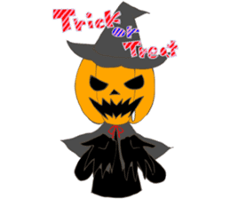 Jack'O'Lantern of peppy Halloween sticker #7799693