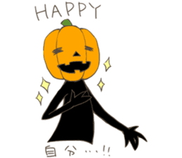 Jack'O'Lantern of peppy Halloween sticker #7799695